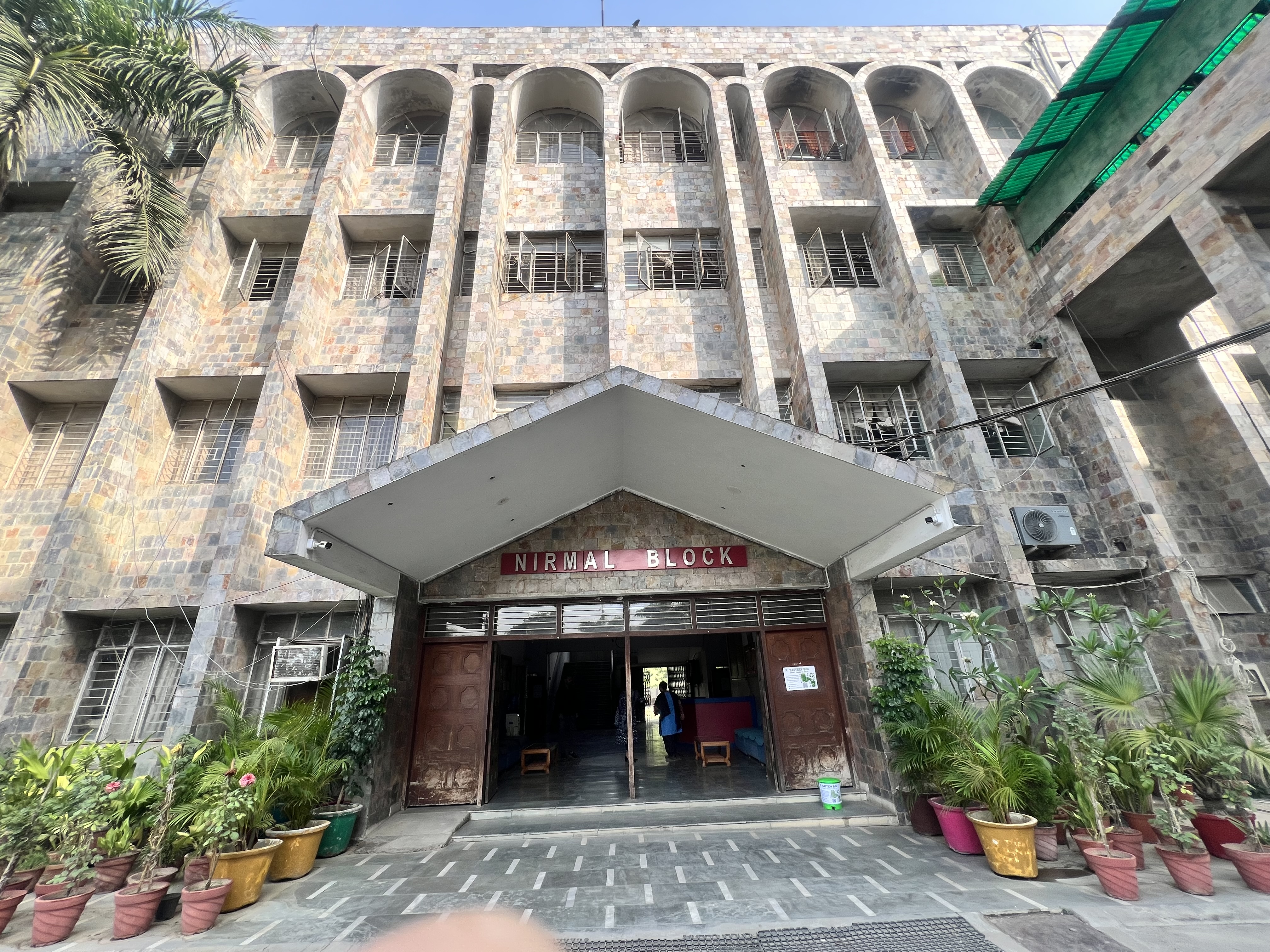 Battery Bin at Nirmal Block entrance